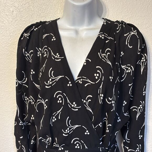 Joie Acanthia Silk Wrap Dress Size Small - Picture 4 of 7